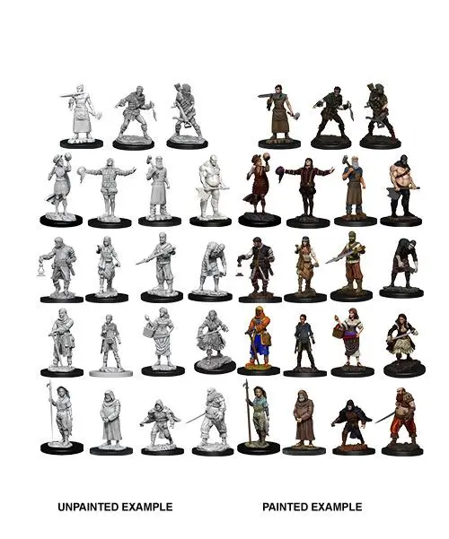 WizKids Deep Cuts Miniatures Townspeople &amp; Accessories termékfotó