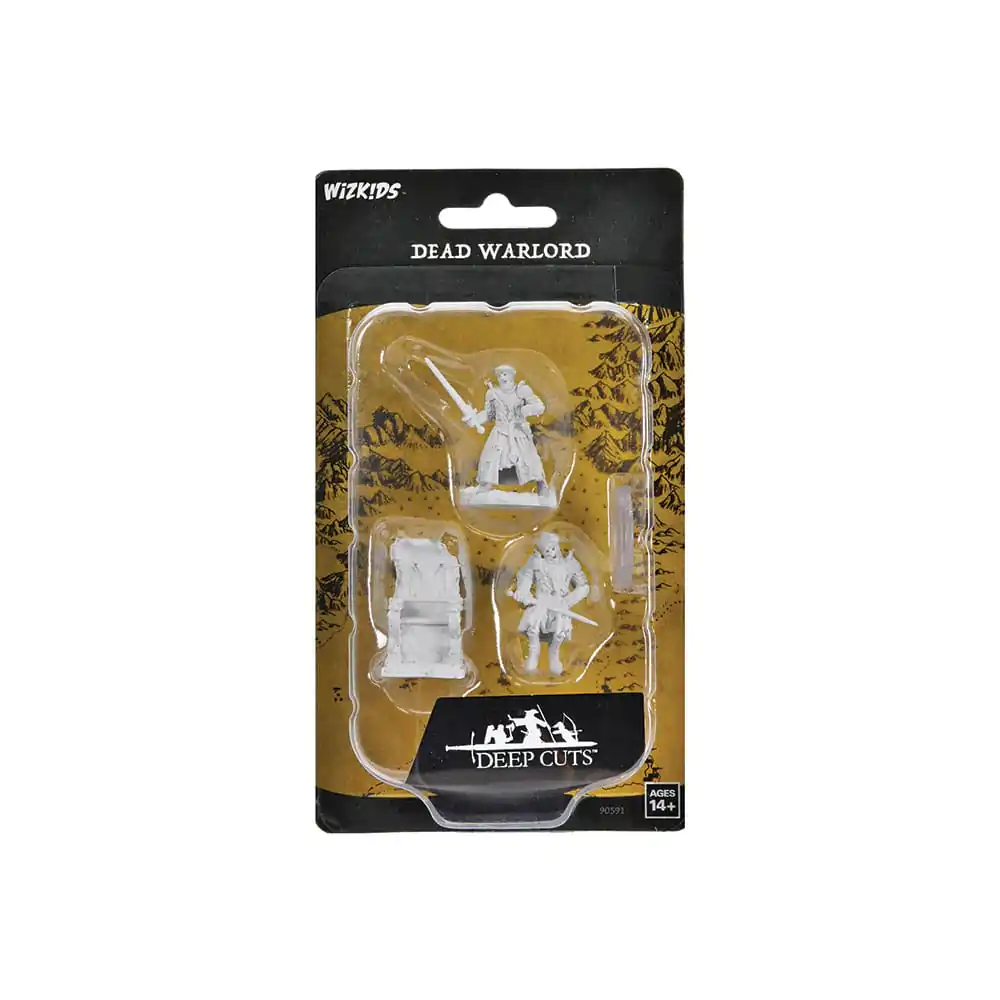 WizKids Deep Cuts Miniatures Unpainted Miniatures 2-Pack Dead Warlord termékfotó