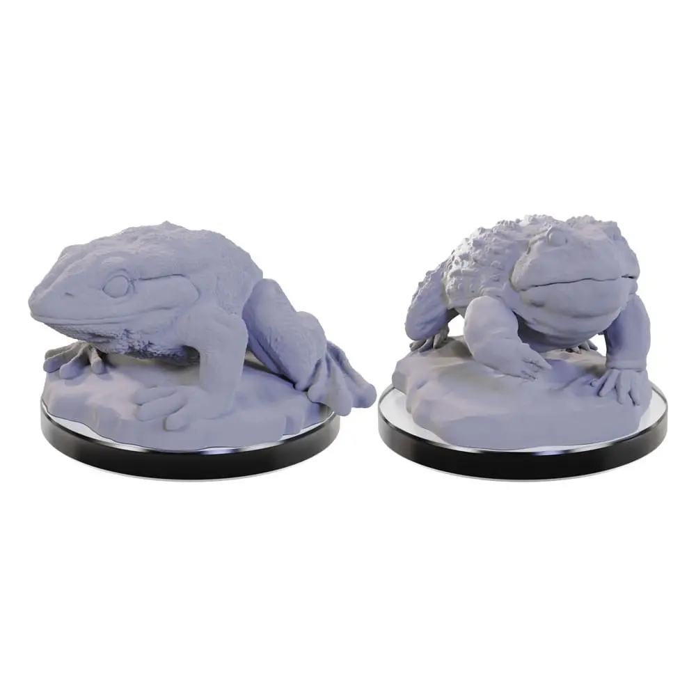 WizKids Deep Cuts Miniatures Unpainted Miniatures 2-Pack Giant Frogs termékfotó