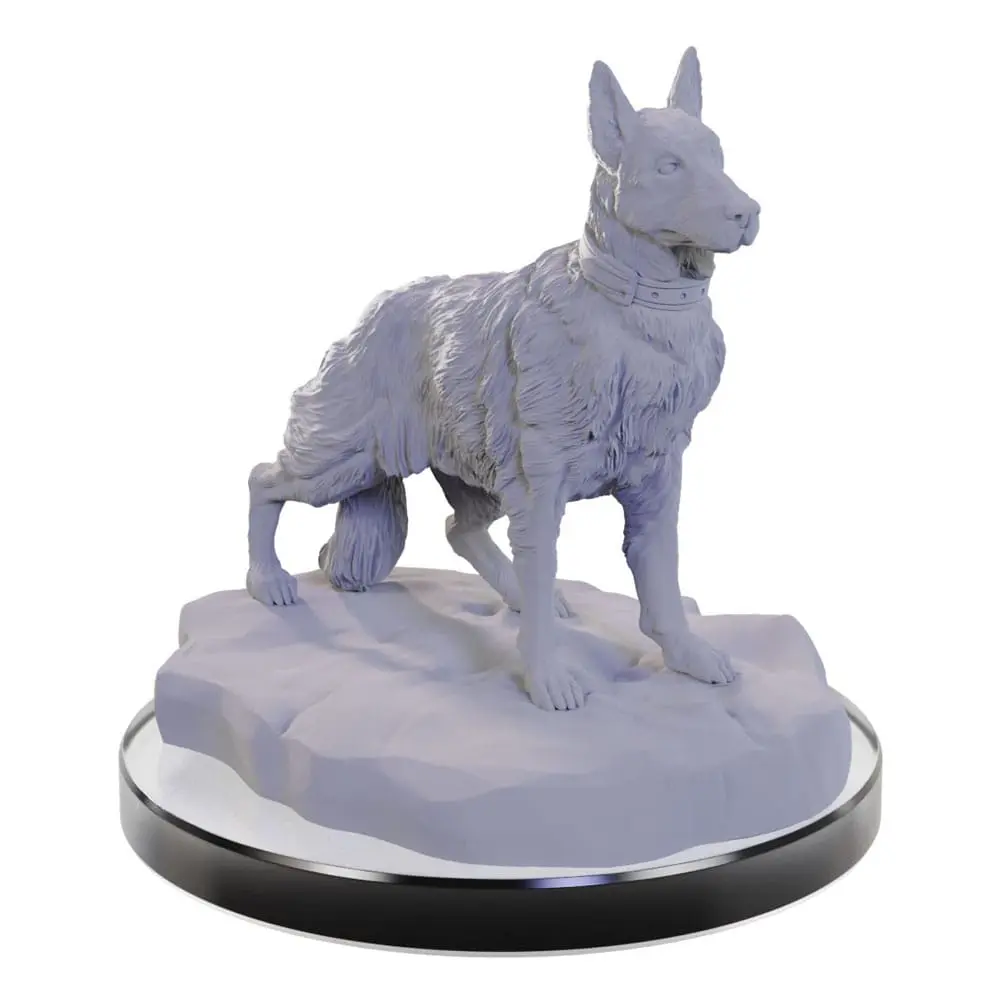 WizKids Deep Cuts Miniatures Unpainted Miniatures 3-Pack Dog Companions termékfotó