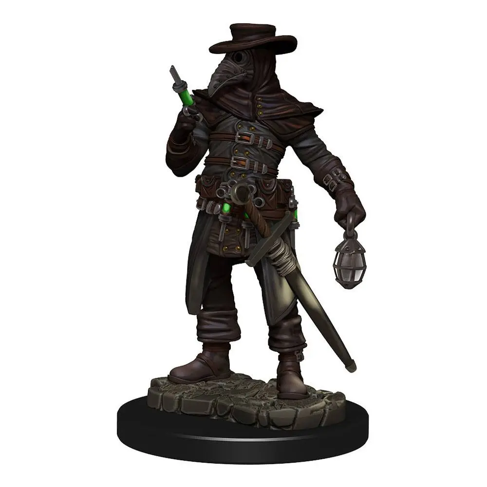 WizKids Deep Cuts Unpainted Miniature Plague Doctor &amp; Cultist figurák termékfotó