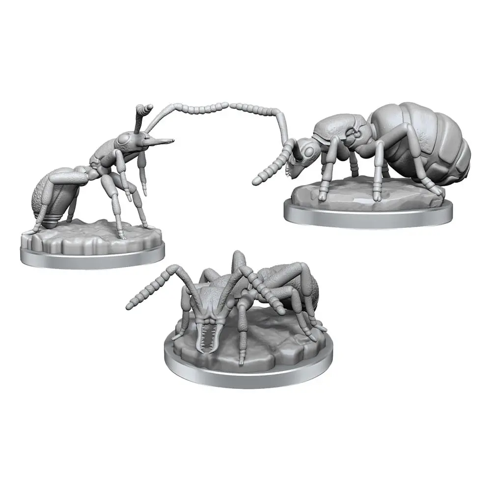 WizKids Deep Cuts Unpainted Miniatures 3-Pack Giant Ants termékfotó