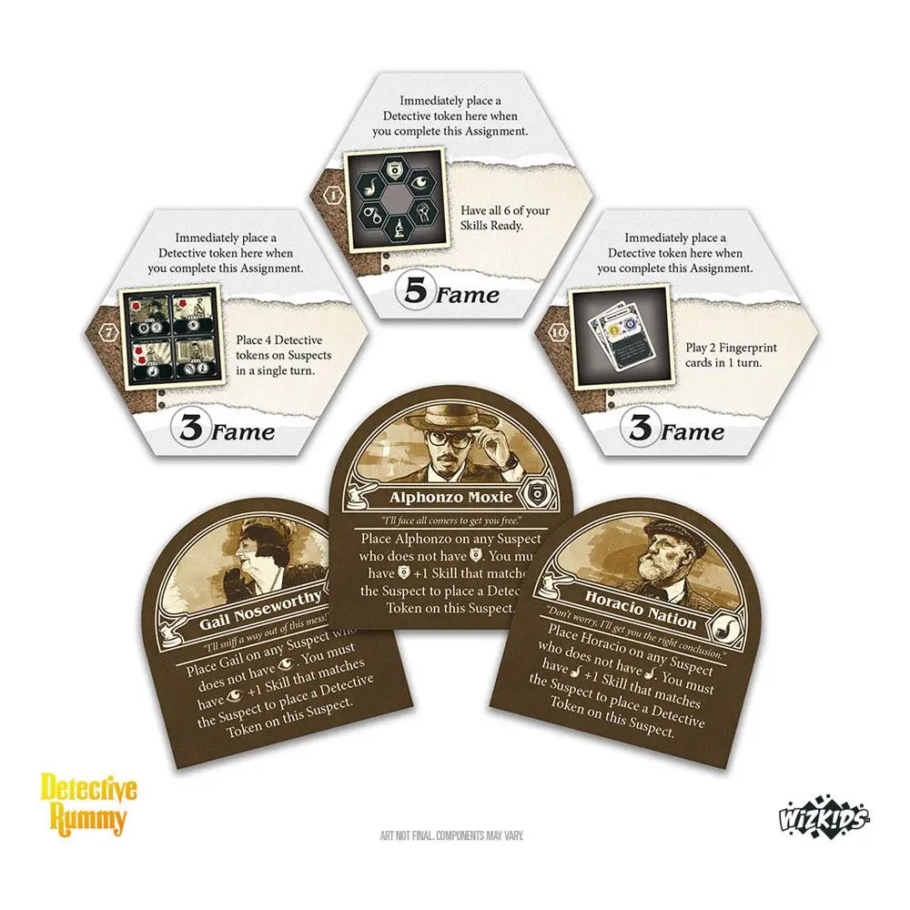 WizKids Detective Rummy Angol nyelvű kártyajáték termékfotó