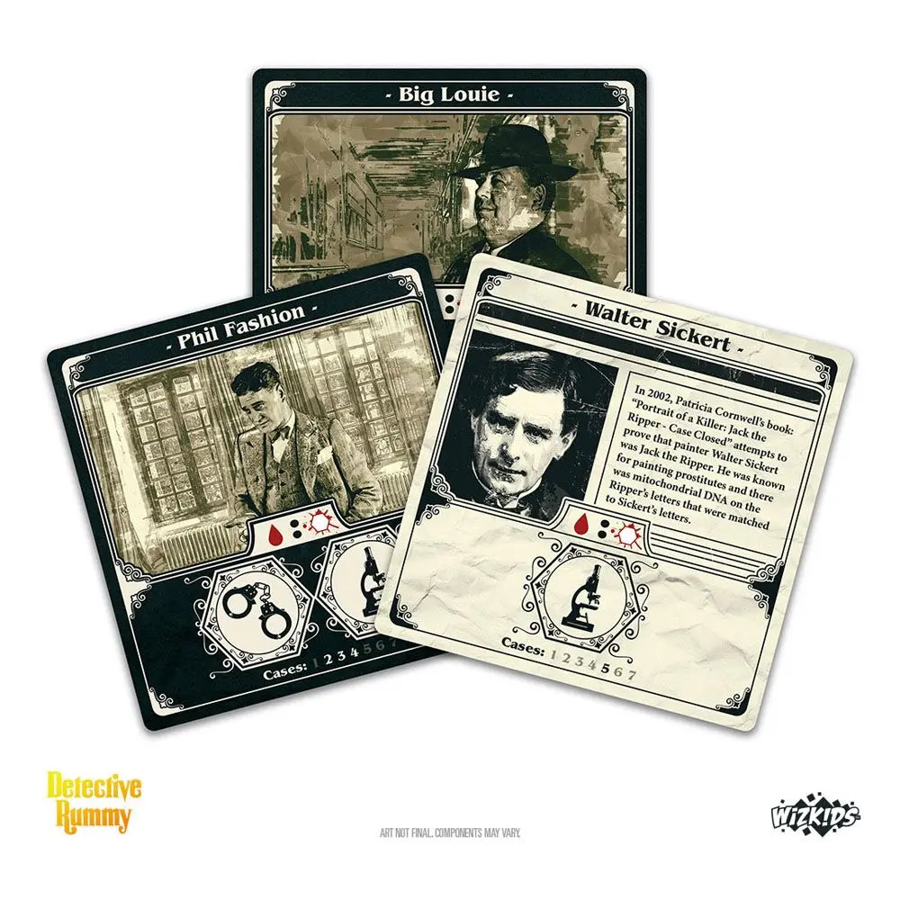 WizKids Detective Rummy Angol nyelvű kártyajáték termékfotó