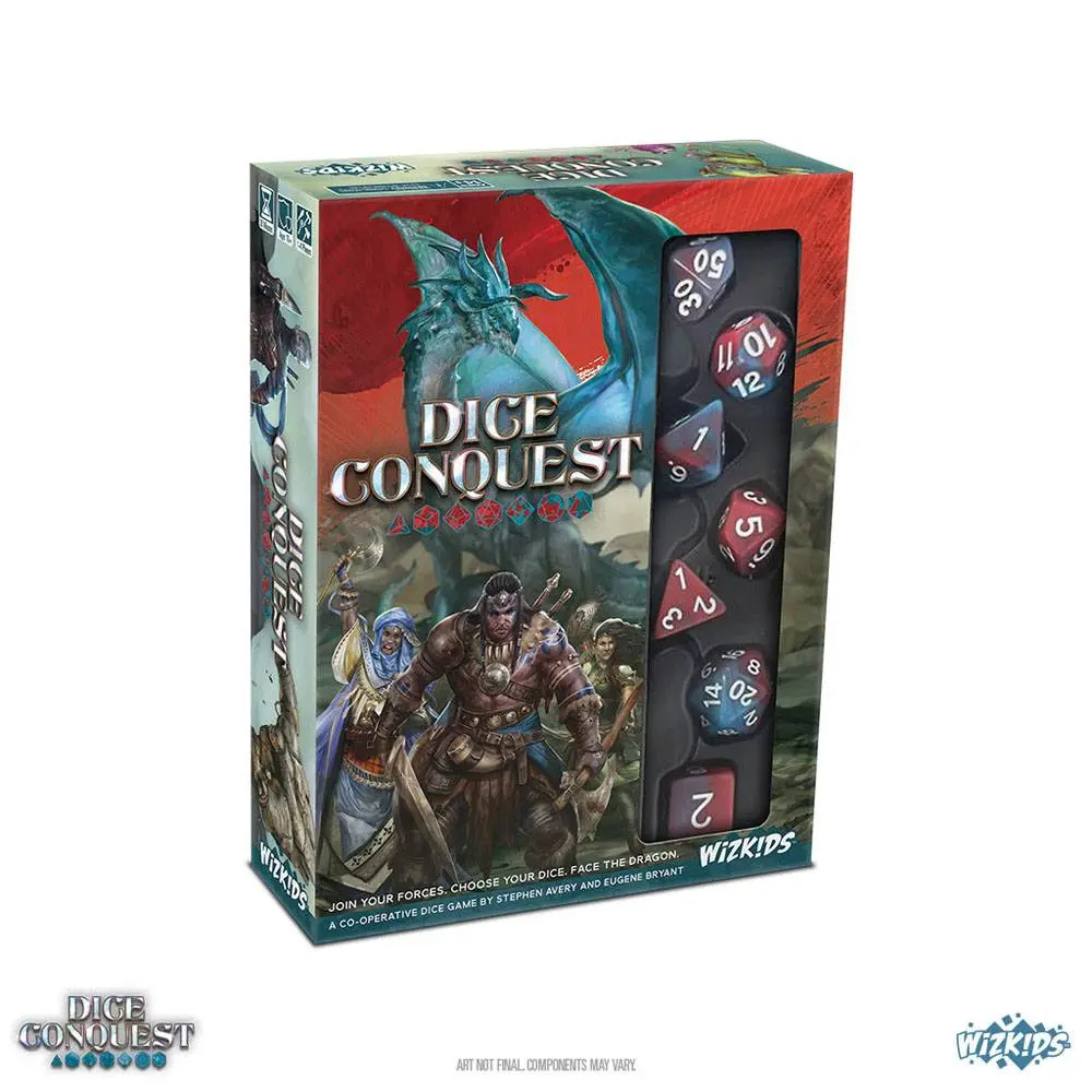 WizKids Dice Game Dice Conquest Angol nyelvű társasjáték termékfotó