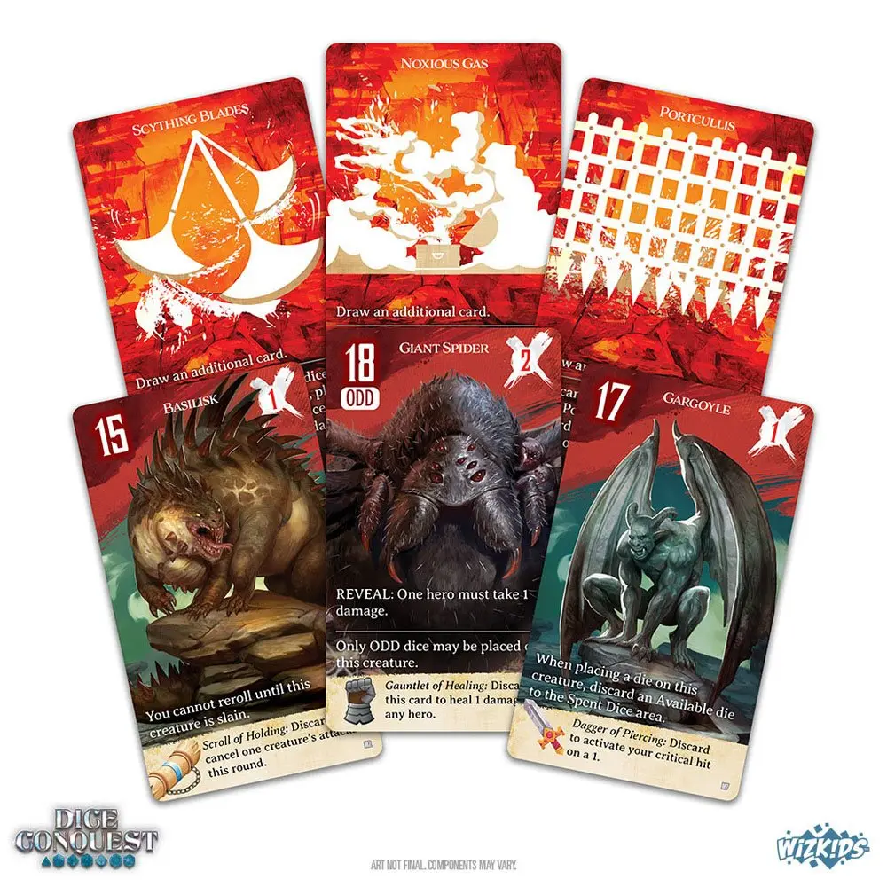 WizKids Dice Game Dice Conquest Angol nyelvű társasjáték termékfotó