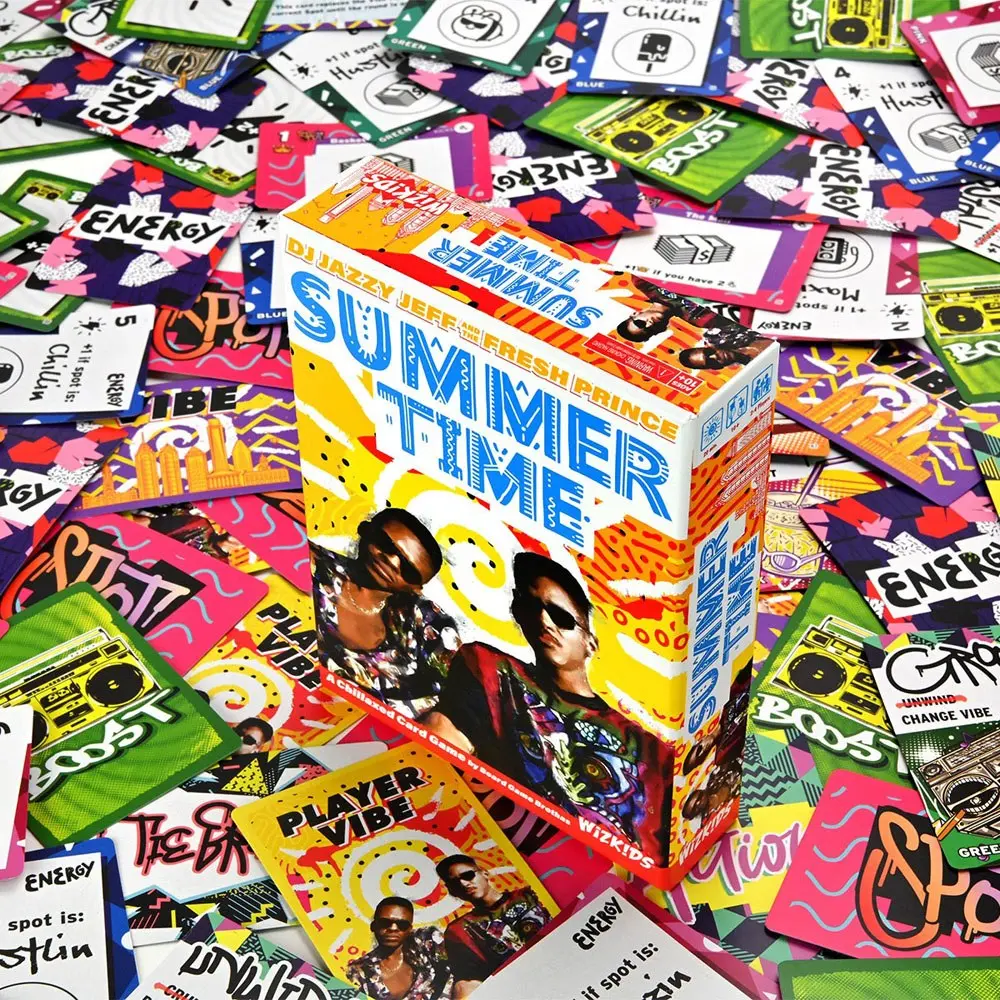 WizKids DJ Jazzy Jeff and the Fresh Prince: Summertime angol nyelvű kártyajáték termékfotó