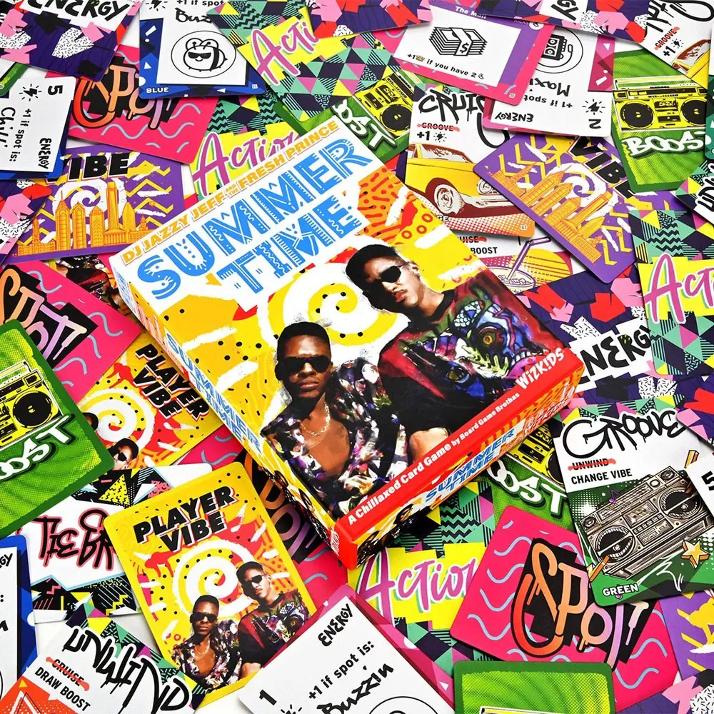 WizKids DJ Jazzy Jeff and the Fresh Prince: Summertime angol nyelvű kártyajáték termékfotó