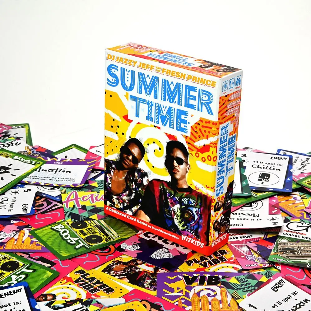 WizKids DJ Jazzy Jeff and the Fresh Prince: Summertime angol nyelvű kártyajáték termékfotó