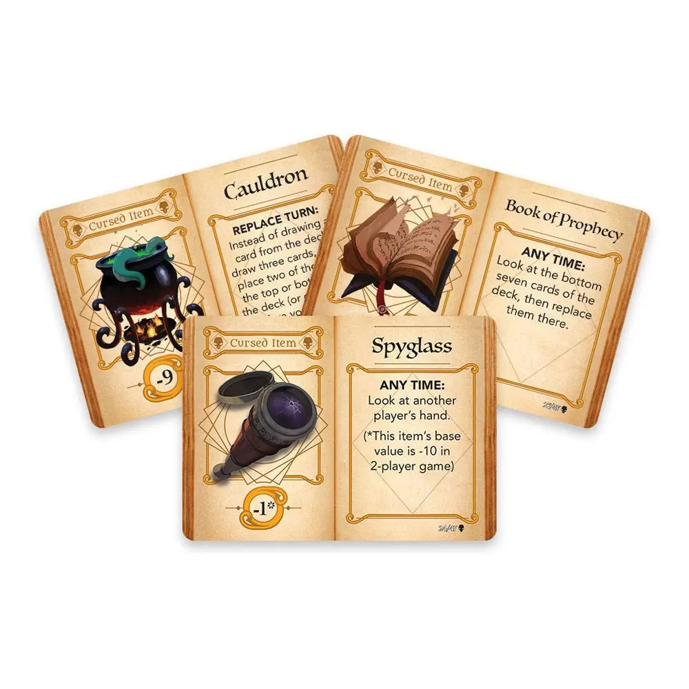 WizKids Fantasy Realms: The Cursed Hoard angol nyelvű kártyajáték termékfotó