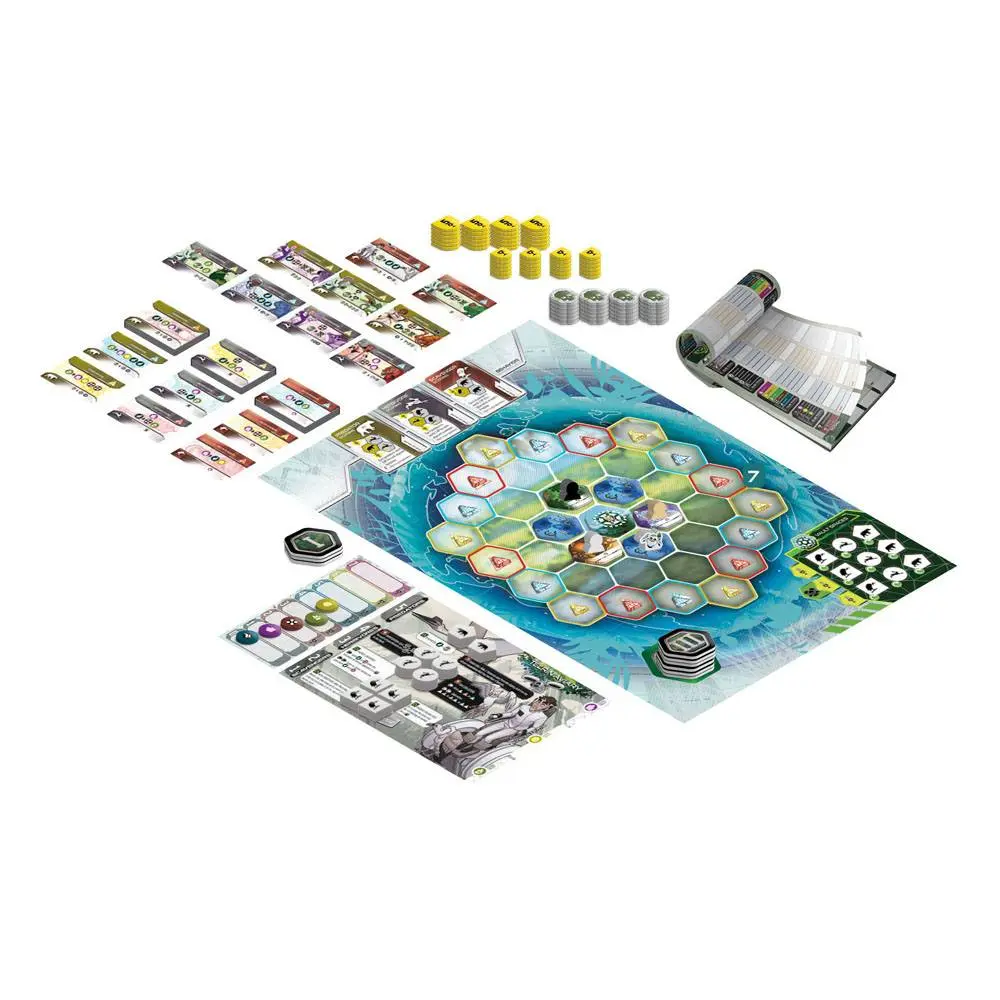 WizKids Shapers of Gaia Angol nyelvű társasjáték termékfotó