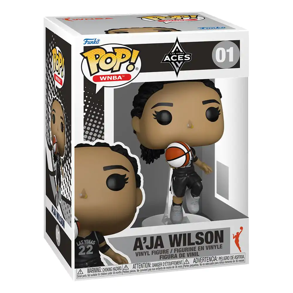 WNBA Funko POP! Vinyl figura Las Vegas Aces: A&#039;ja Wilson 9 cm termékfotó