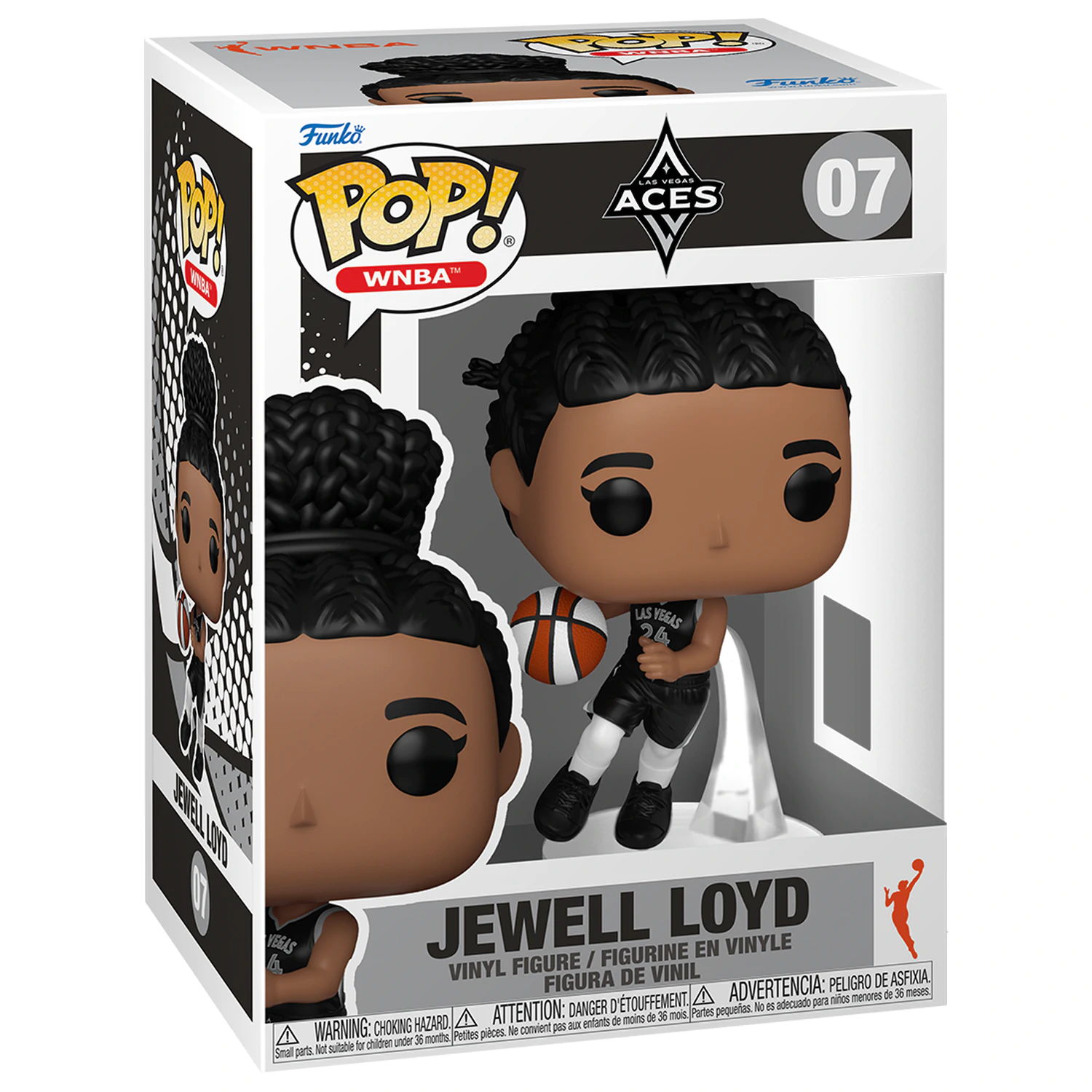 WNBA Funko POP! Vinyl figura Storm- Jewell Loyd 9 cm termékfotó