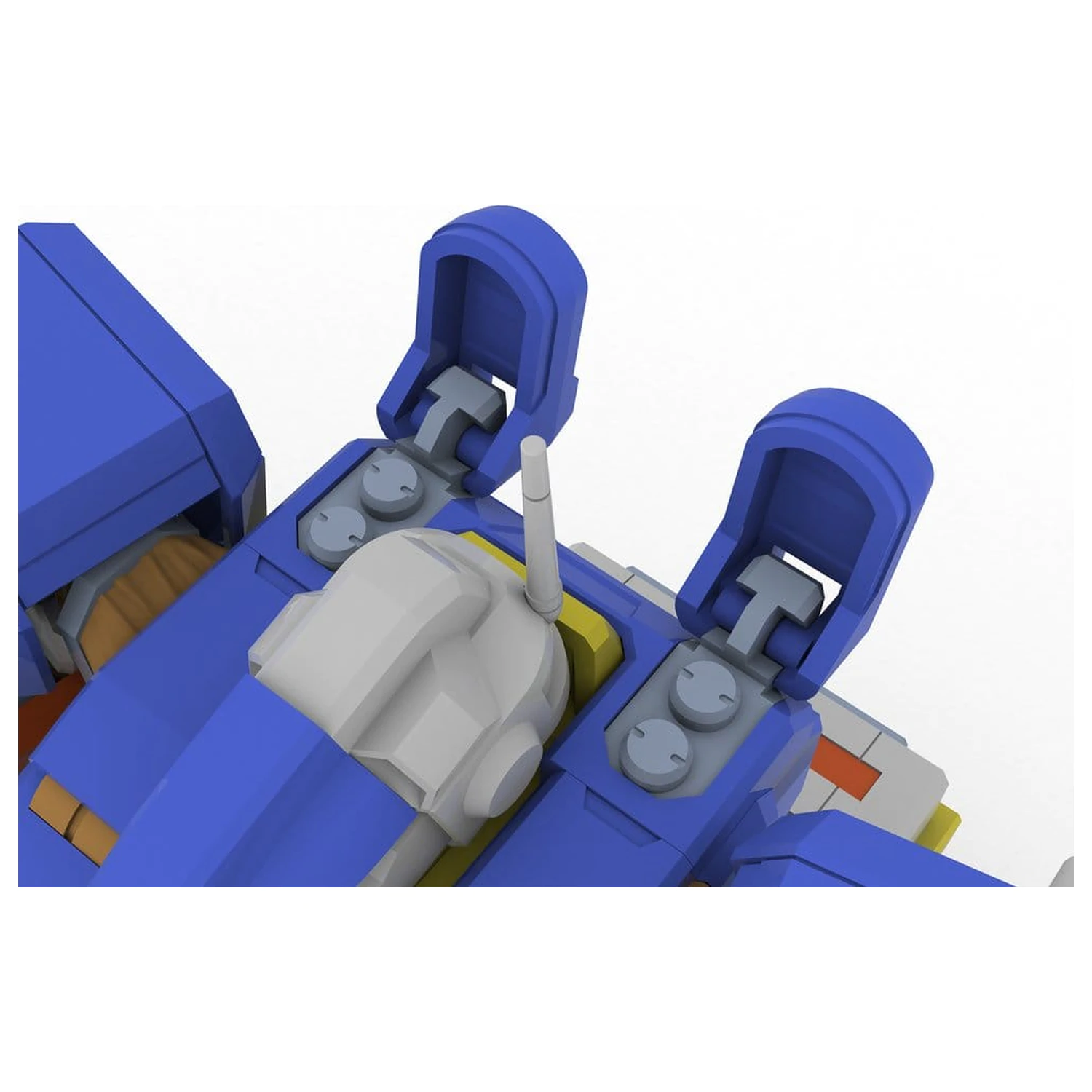 Wolf Fang Sky Fang 2001 TYPE04 Shinryu Műanyag modell készlet 10 cm termékfotó