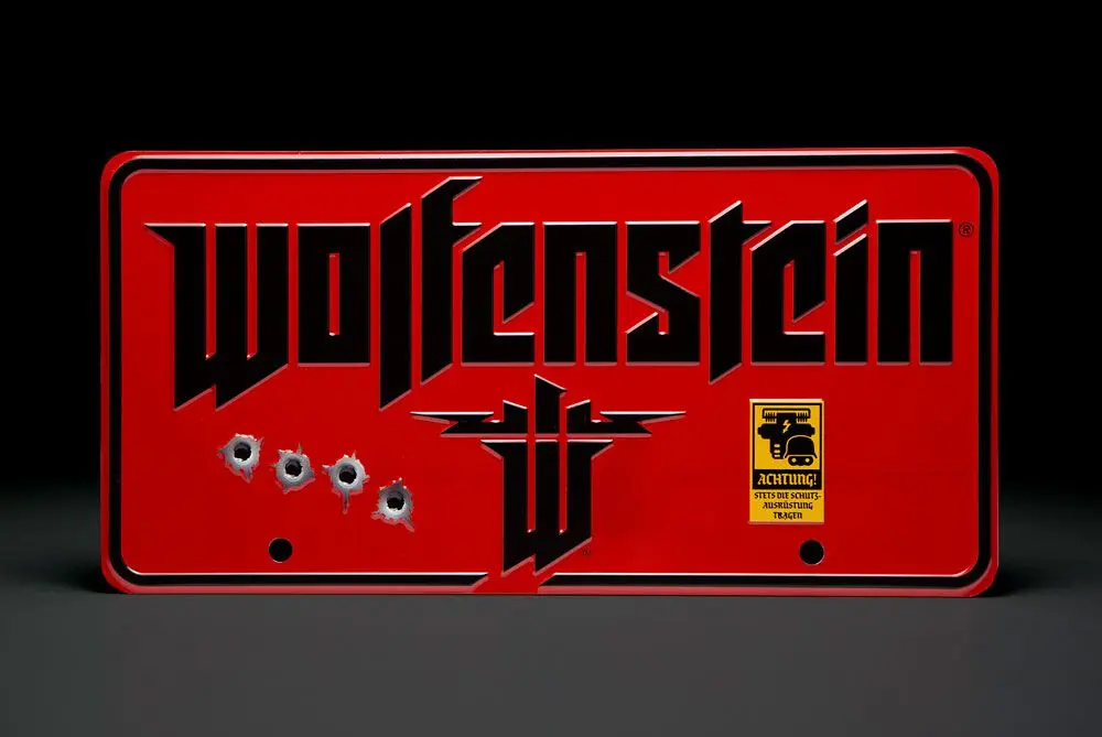Wolfenstein The New Colossus fémtábla termékfotó