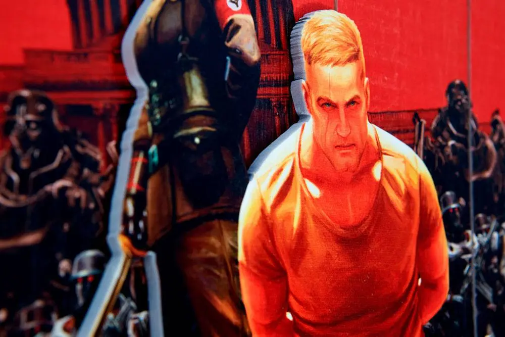 Wolfenstein WoodArts 3D Wooden Wall Art The New Colossus 30 x 40 cm termékfotó