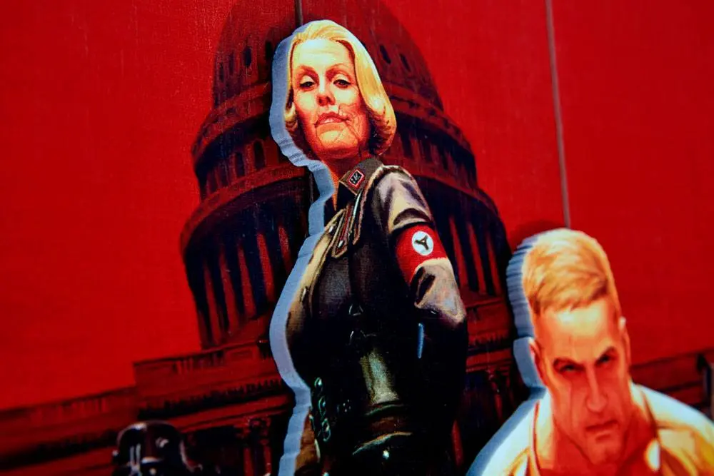 Wolfenstein WoodArts 3D Wooden Wall Art The New Colossus 30 x 40 cm termékfotó