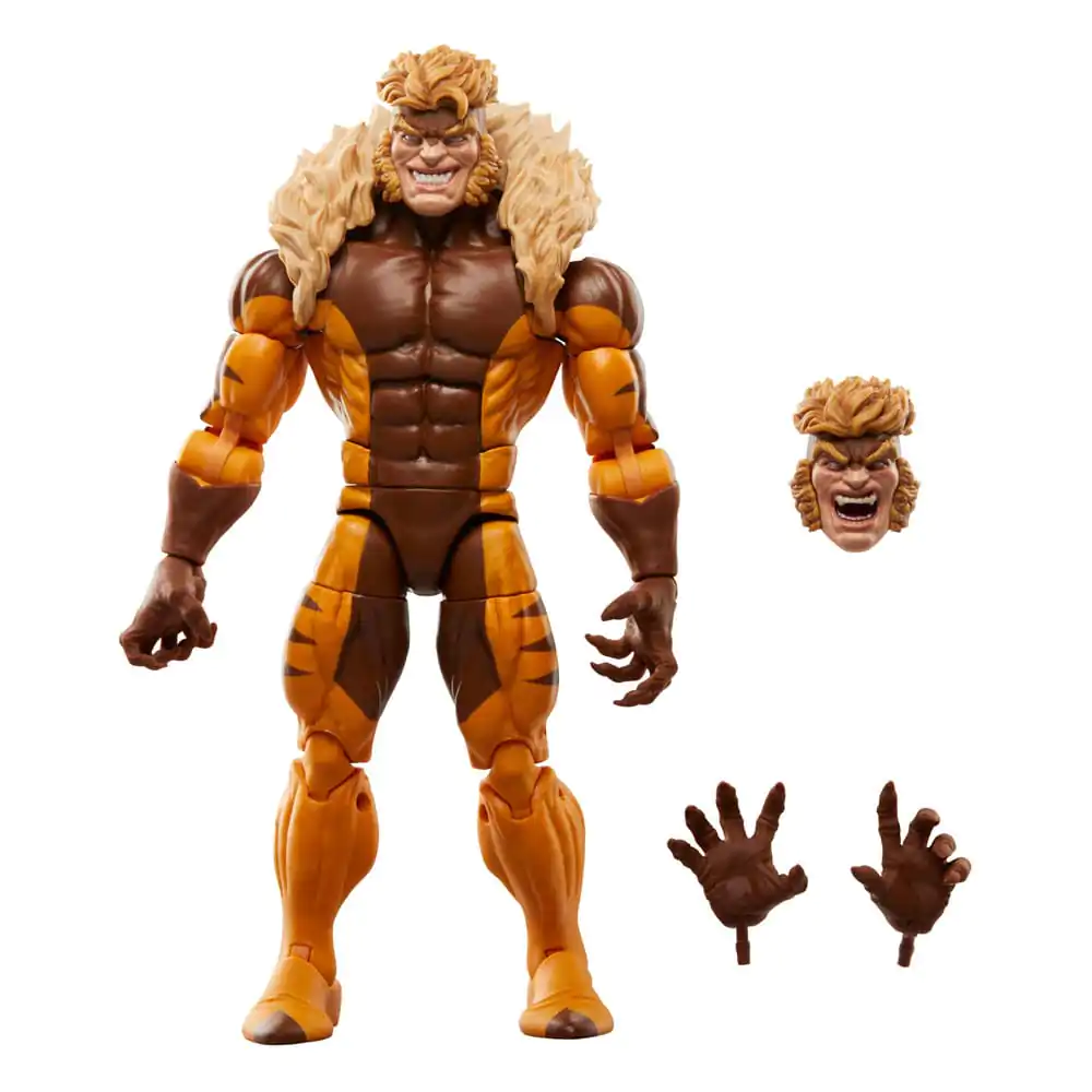 Wolverine 50th Anniversary Marvel Legends Marvel's Logan & Sabretooth 2 db-os akciófigura csomag termékfotó