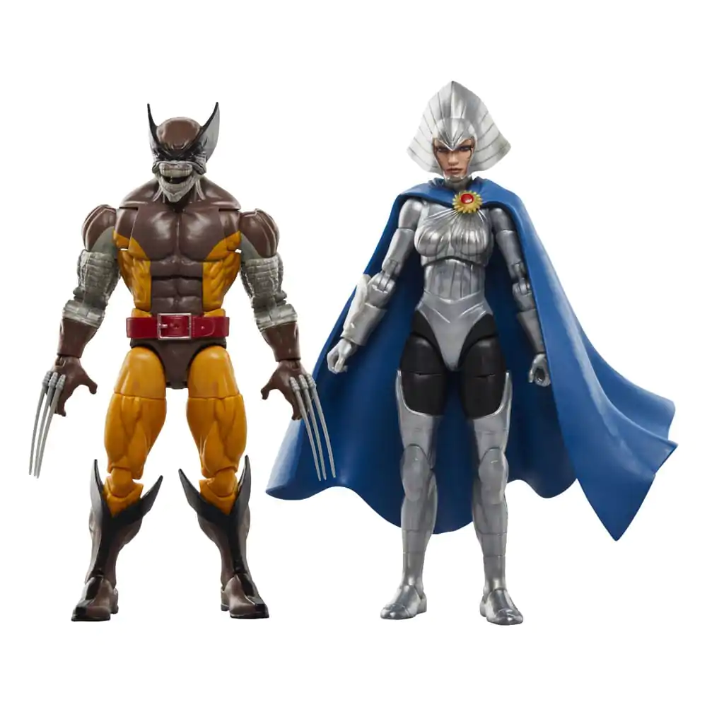 Wolverine 50th Anniversary Marvel Legends Wolverine & Lilandra Neramani 2 db-os akciófigura csomag 15 cm termékfotó