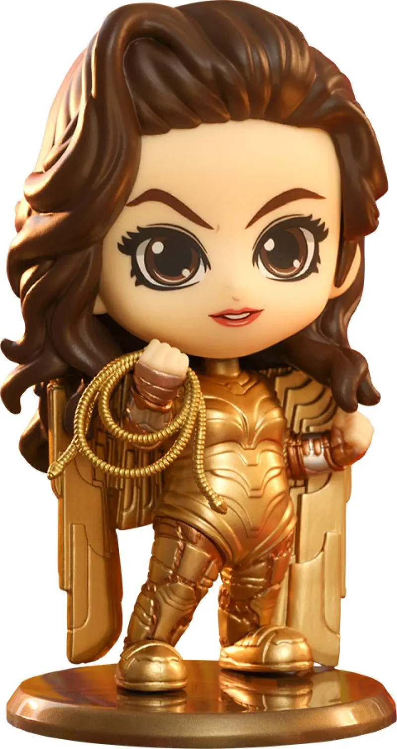 Wonder Woman 1984 Cosbaby (S) Mini Figure Golden Armor Wonder Woman 10 cm termékfotó