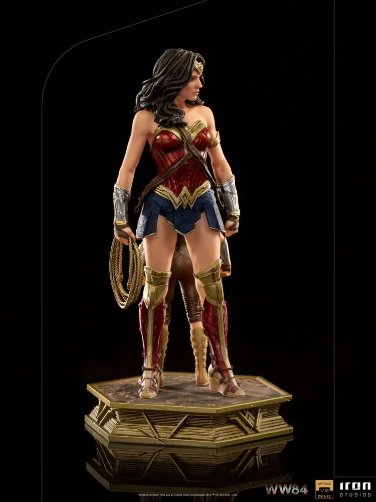 Wonder Woman 1984 Deluxe Art Scale 1/10 Wonder Woman &amp; Young Diana szobor figura 20 cm termékfotó