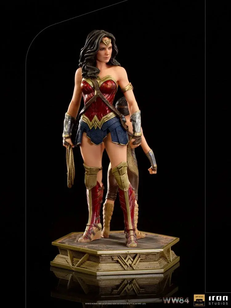 Wonder Woman 1984 Deluxe Art Scale 1/10 Wonder Woman &amp; Young Diana szobor figura 20 cm termékfotó