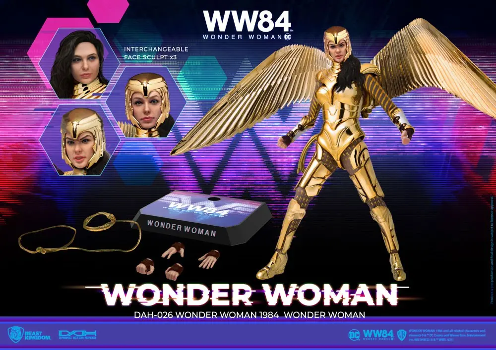 Wonder Woman 1984 Dynamic 8ction Heroes 1/9 Wonder Woman akciófigura 21 cm termékfotó