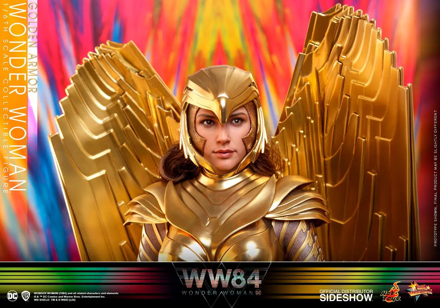 Wonder Woman 1984 Movie Masterpiece 1/6 Golden Armor Wonder Woman akciófigura 30 cm termékfotó