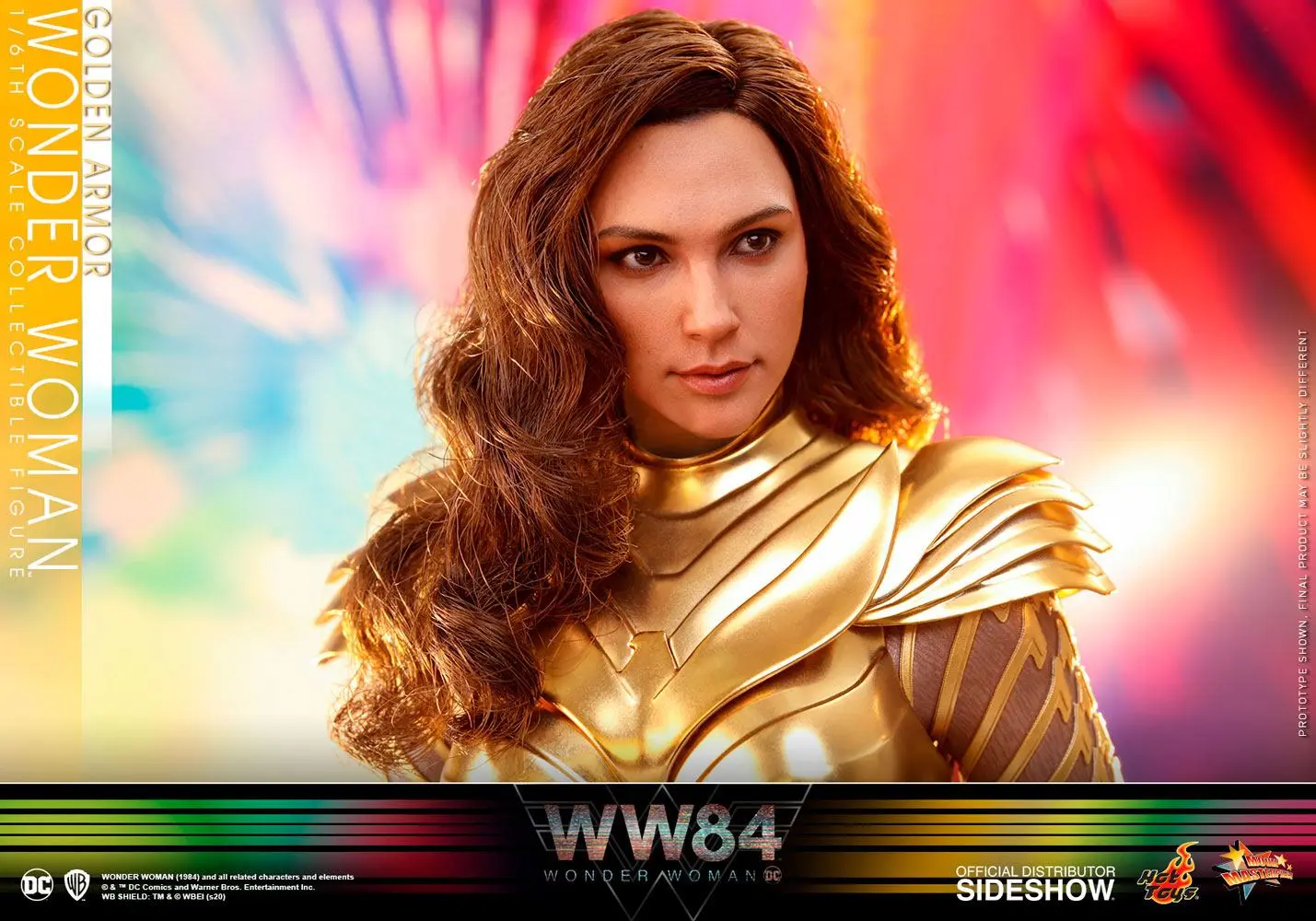 Wonder Woman 1984 Movie Masterpiece 1/6 Golden Armor Wonder Woman akciófigura 30 cm termékfotó