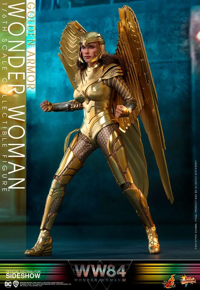 Wonder Woman 1984 Movie Masterpiece 1/6 Golden Armor Wonder Woman akciófigura 30 cm termékfotó