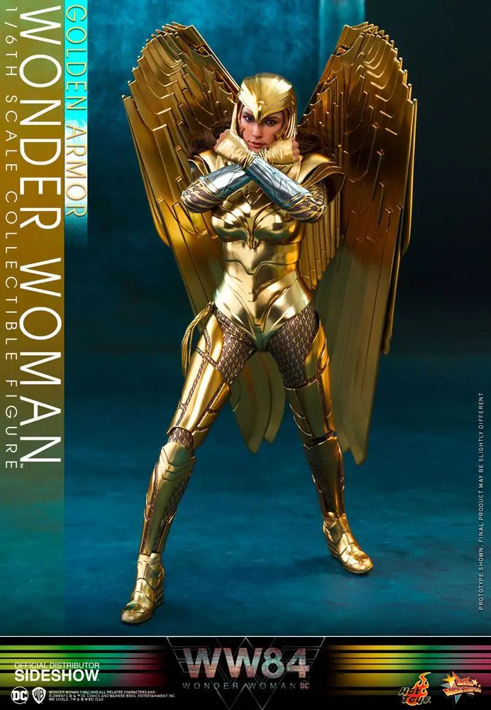Wonder Woman 1984 Movie Masterpiece 1/6 Golden Armor Wonder Woman akciófigura 30 cm termékfotó
