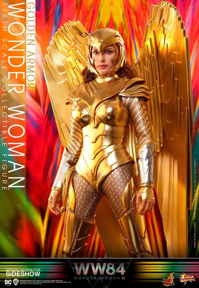 Wonder Woman 1984 Movie Masterpiece 1/6 Golden Armor Wonder Woman akciófigura 30 cm termékfotó