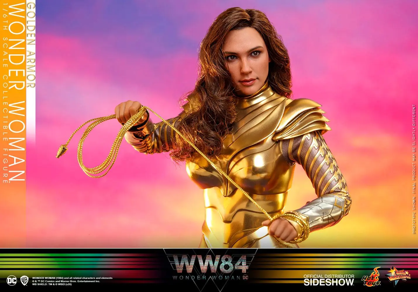 Wonder Woman 1984 Movie Masterpiece 1/6 Golden Armor Wonder Woman akciófigura 30 cm termékfotó