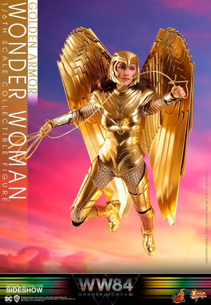 Wonder Woman 1984 Movie Masterpiece 1/6 Golden Armor Wonder Woman akciófigura 30 cm termékfotó