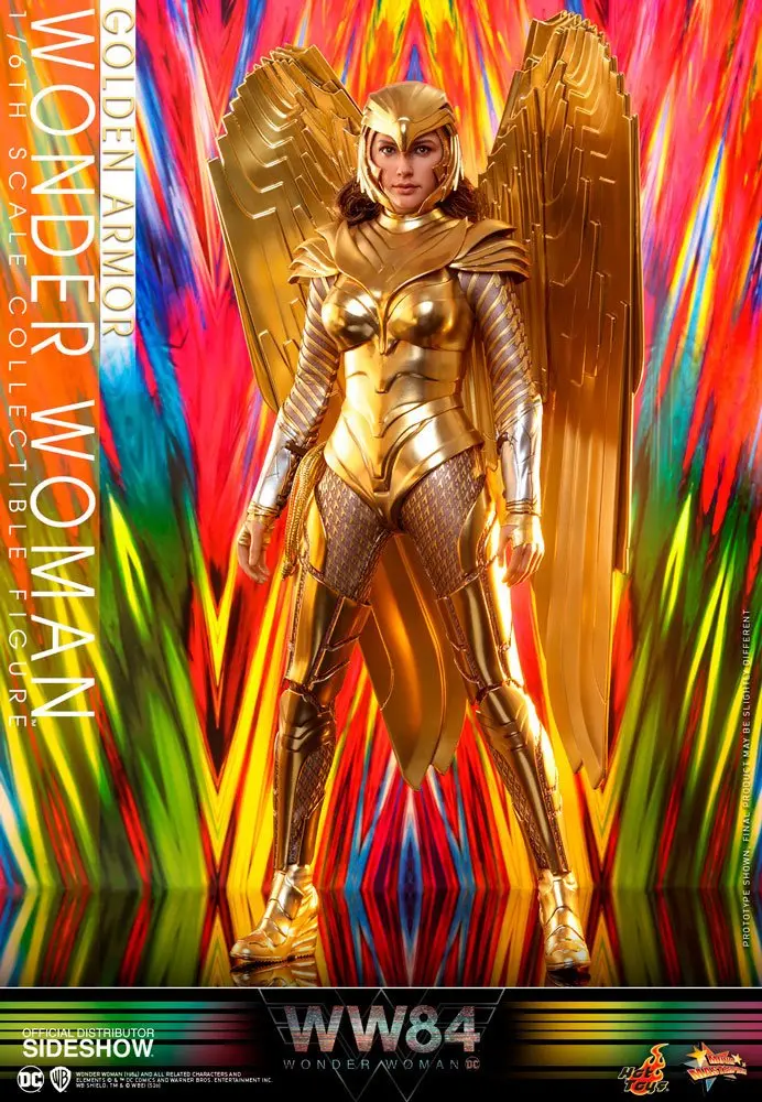 Wonder Woman 1984 Movie Masterpiece 1/6 Golden Armor Wonder Woman akciófigura 30 cm termékfotó