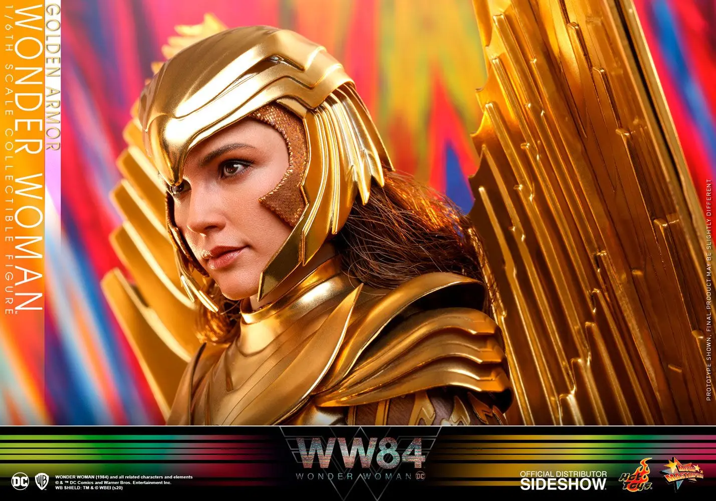 Wonder Woman 1984 Movie Masterpiece 1/6 Golden Armor Wonder Woman akciófigura 30 cm termékfotó