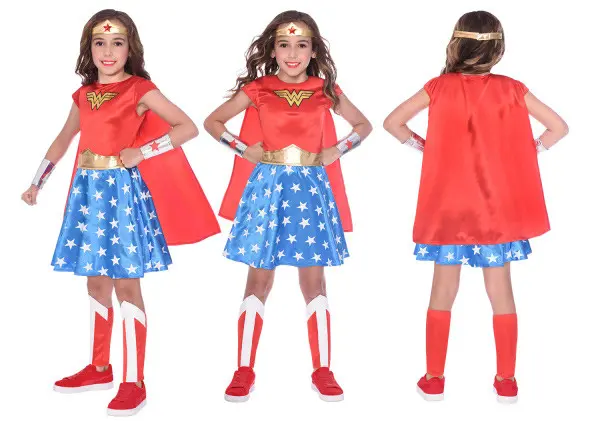 Wonder Woman, A Csodanő jelmez 3-4 év termékfotó