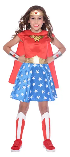 Wonder Woman, A Csodanő jelmez 6-8 év termékfotó