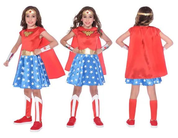 Wonder Woman, A Csodanő jelmez 6-8 év termékfotó