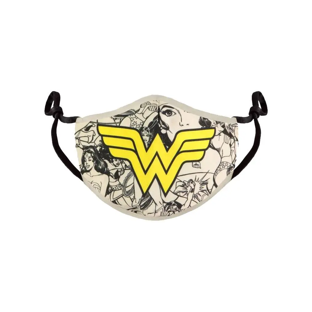 Wonder Woman Comic Logo szájmaszk termékfotó