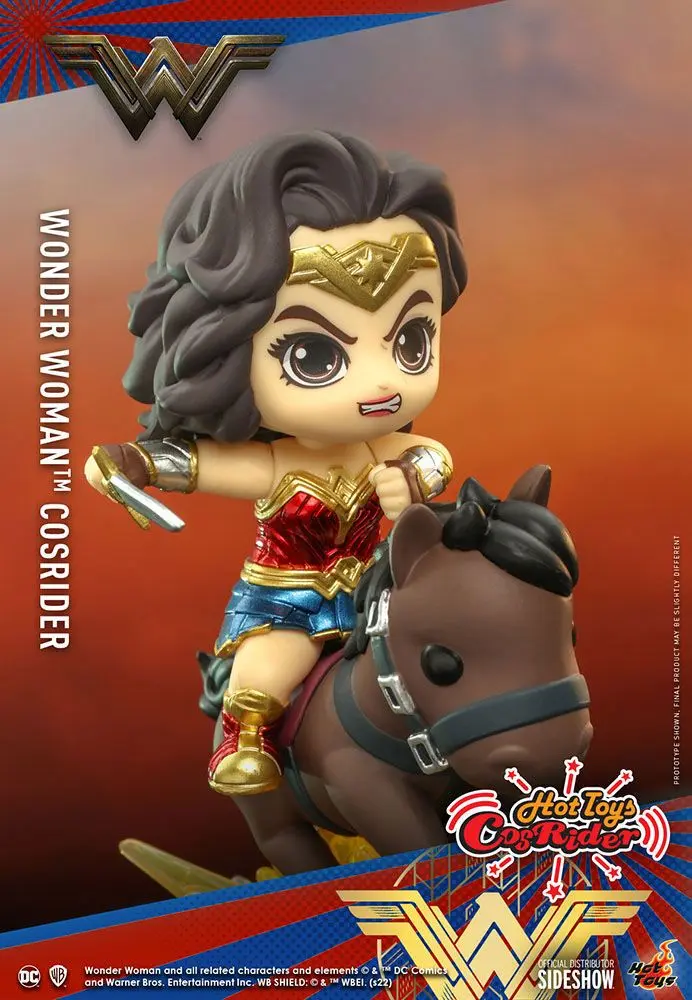 Wonder Woman CosRider Mini figura hanggal világítással Wonder Woman Mini figura hanggal világítással  13 cm termékfotó