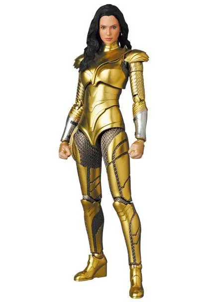 Wonder Woman Movie MAF EX Wonder Woman Golden Armor Ver. akciófigura 16 cm termékfotó
