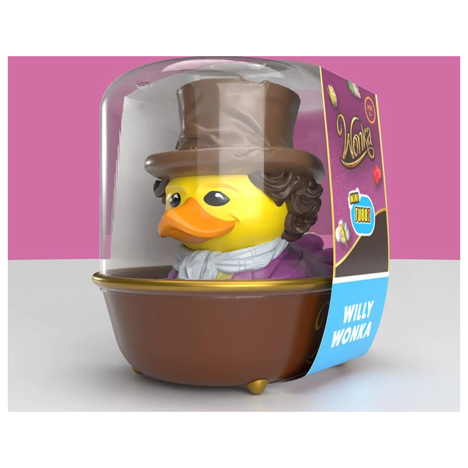 Wonka 2023 Tubbz Mini PVC figura Willy Wonka 5 cm termékfotó