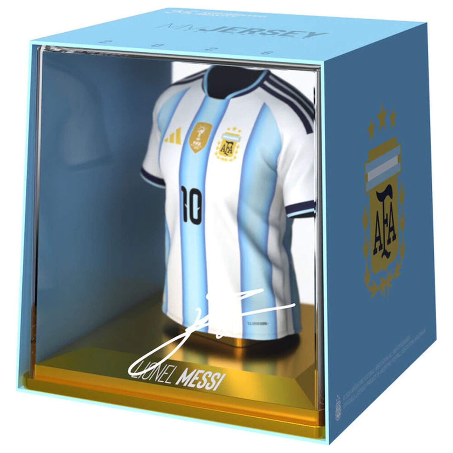 World Cup Argentina Messi mini póló figura termékfotó