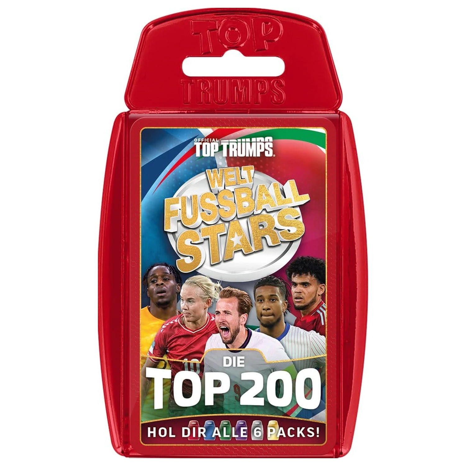 World Football Stars 200 Pack 1 német nyelvű kártyajáték  termékfotó