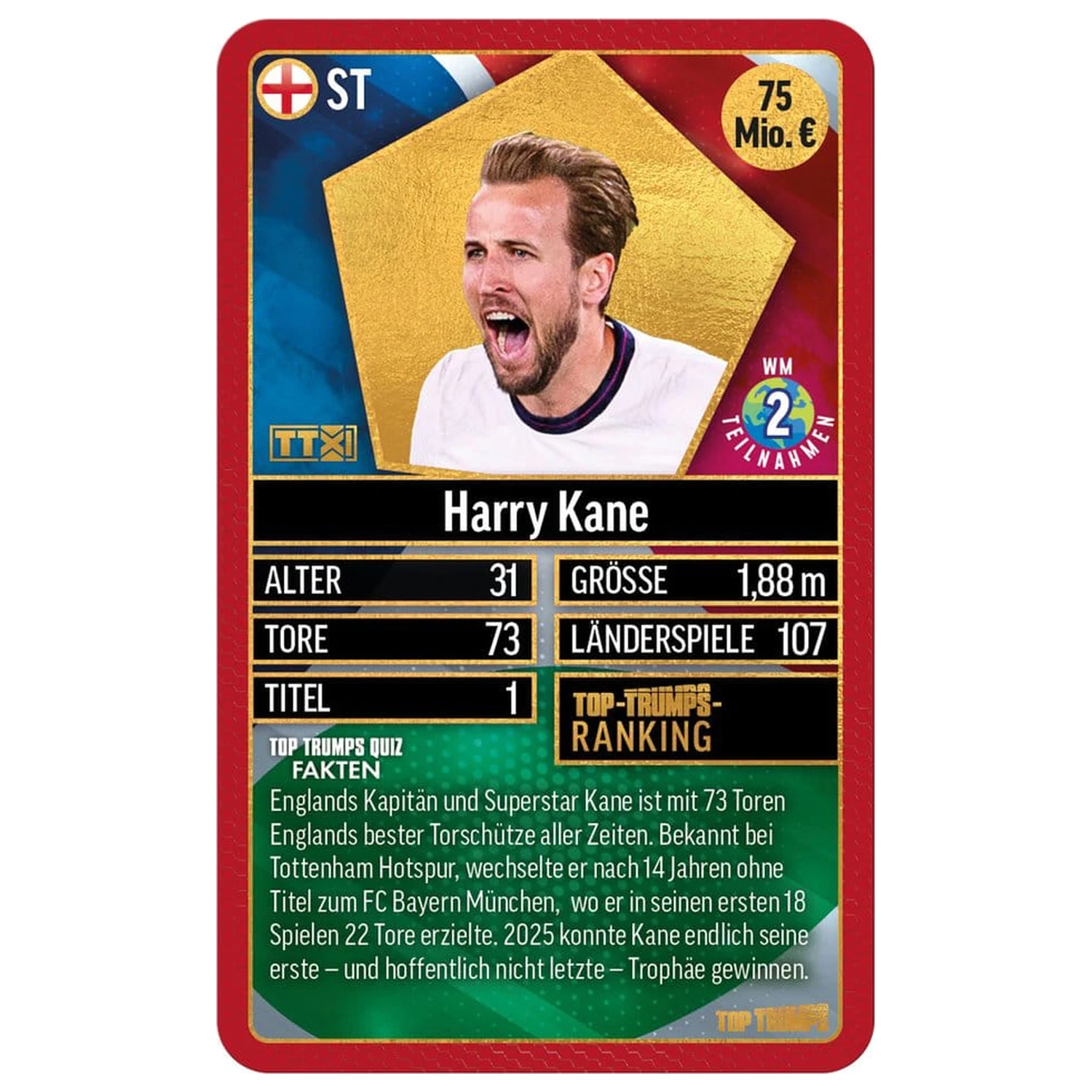 World Football Stars 200 Pack 1 német nyelvű kártyajáték  termékfotó