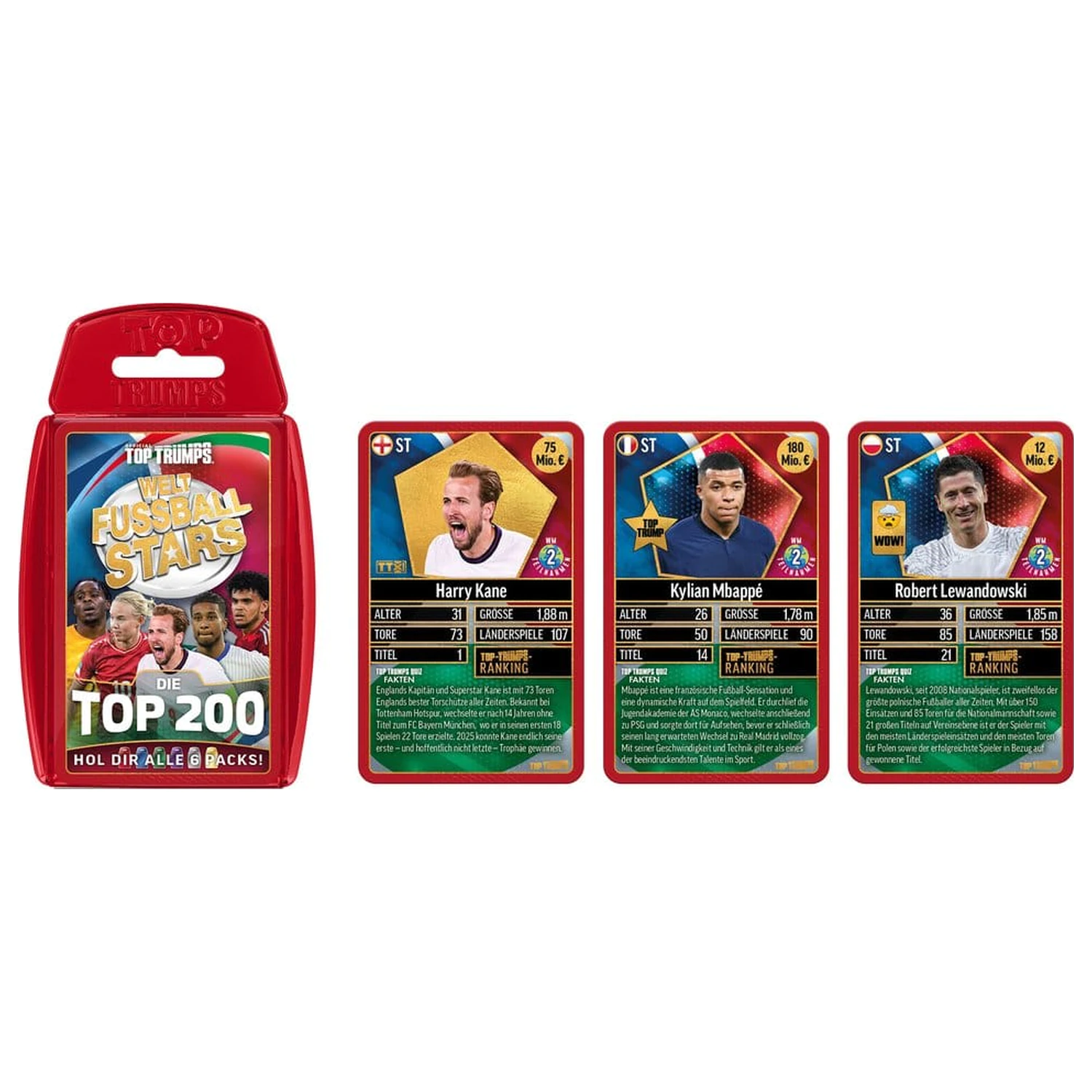 World Football Stars 200 Pack 1 német nyelvű kártyajáték  termékfotó