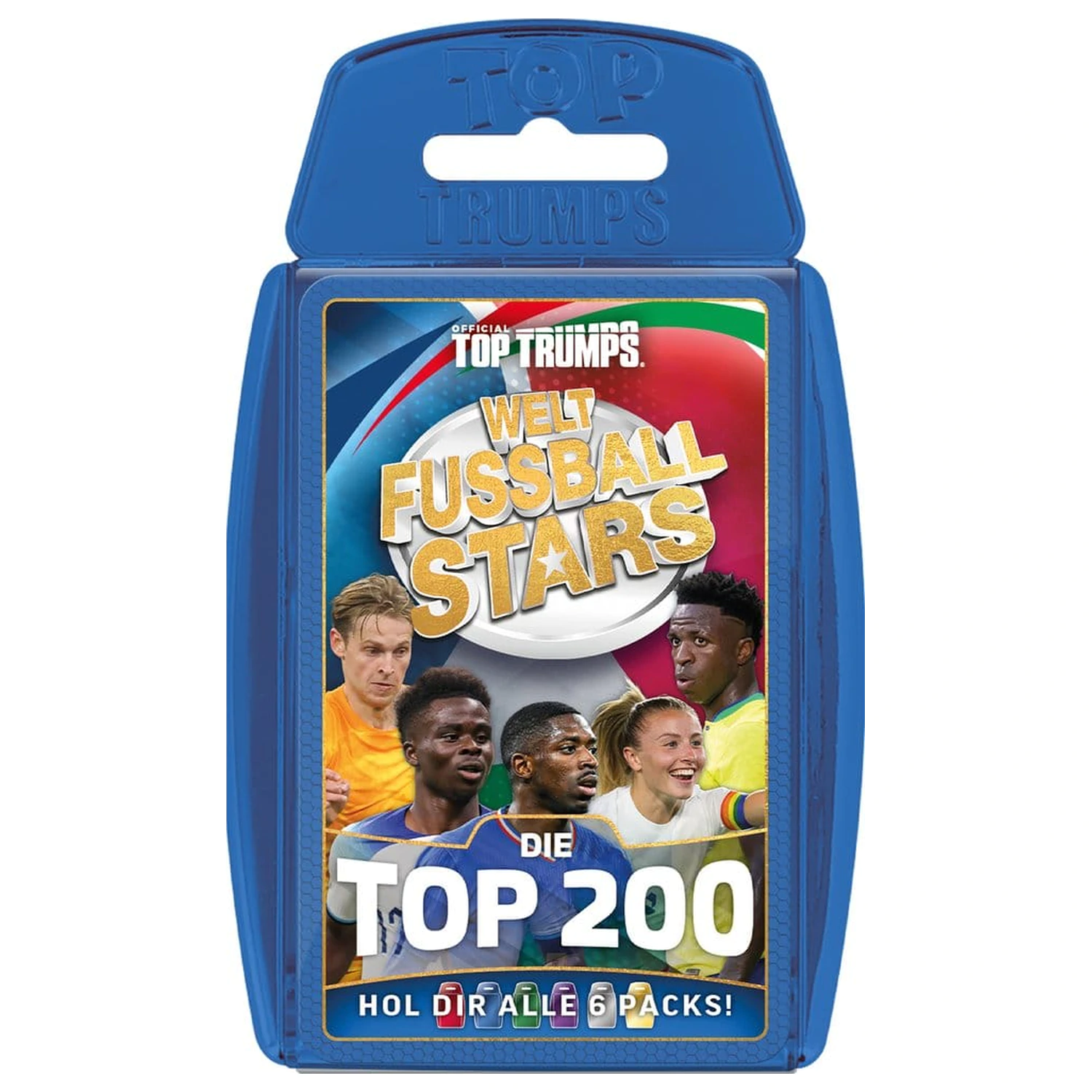 World Football Stars 200 Pack 2 német nyelvű kártyajáték  termékfotó