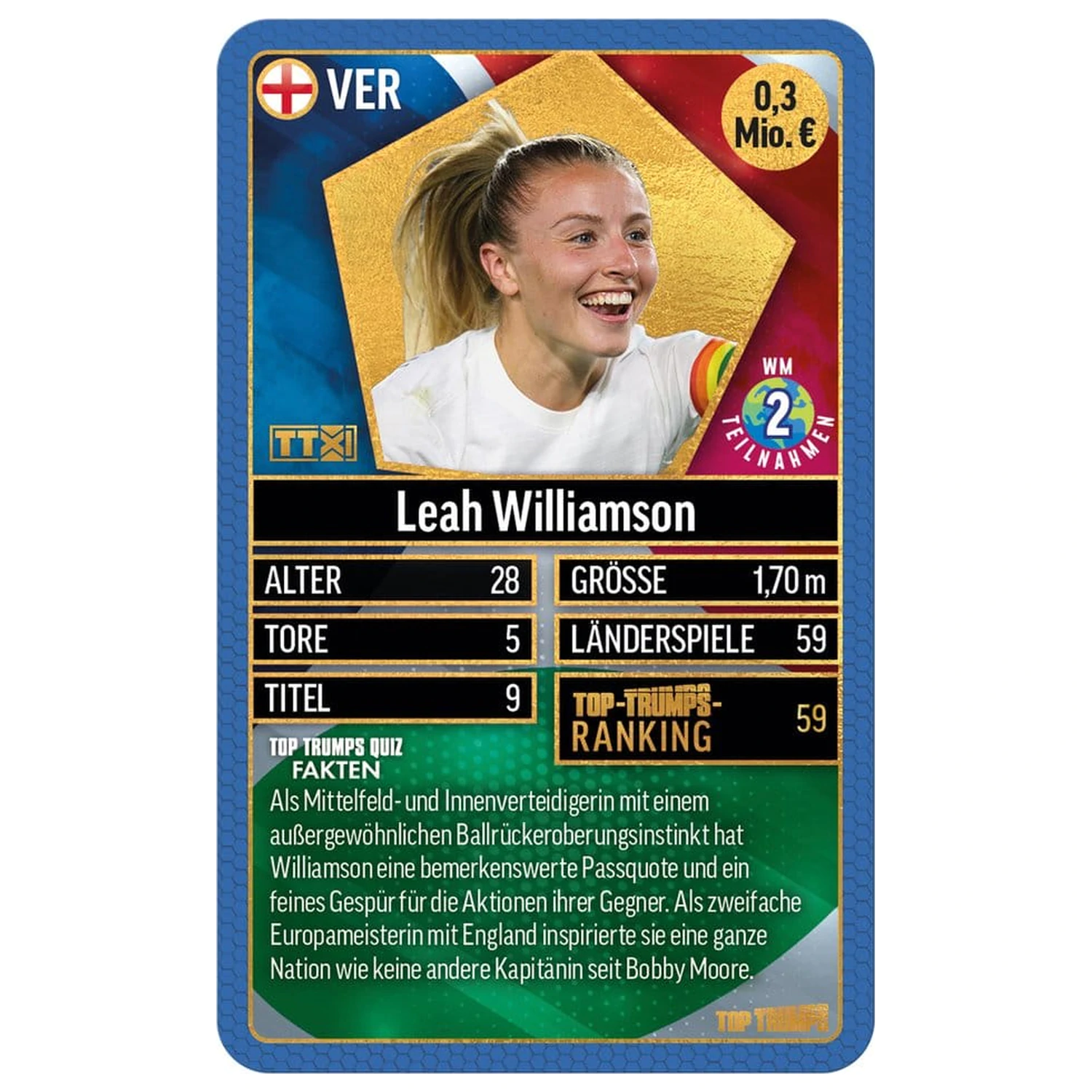 World Football Stars 200 Pack 2 német nyelvű kártyajáték  termékfotó