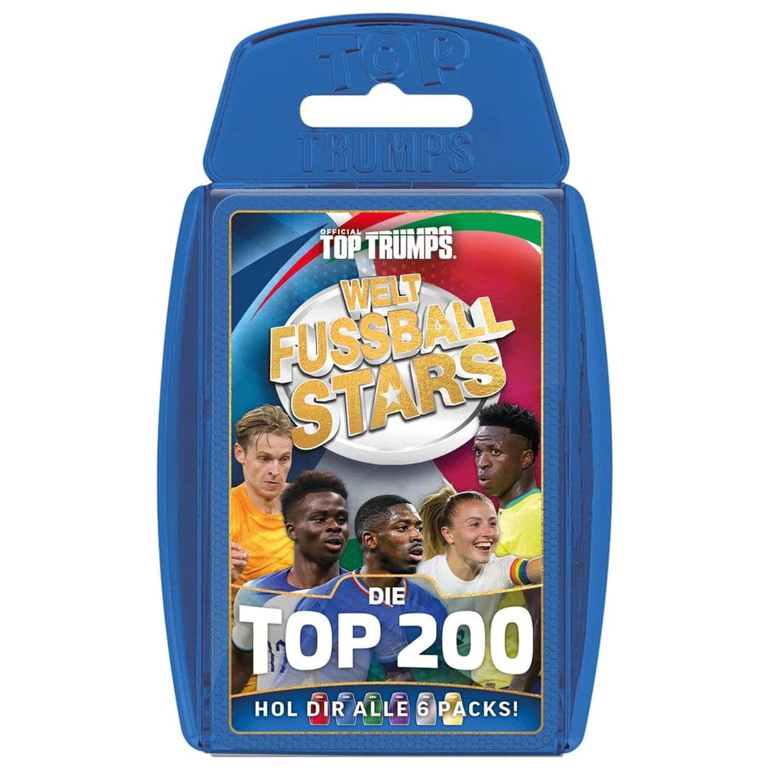 World Football Stars 200 Pack 2 német nyelvű kártyajáték  termékfotó